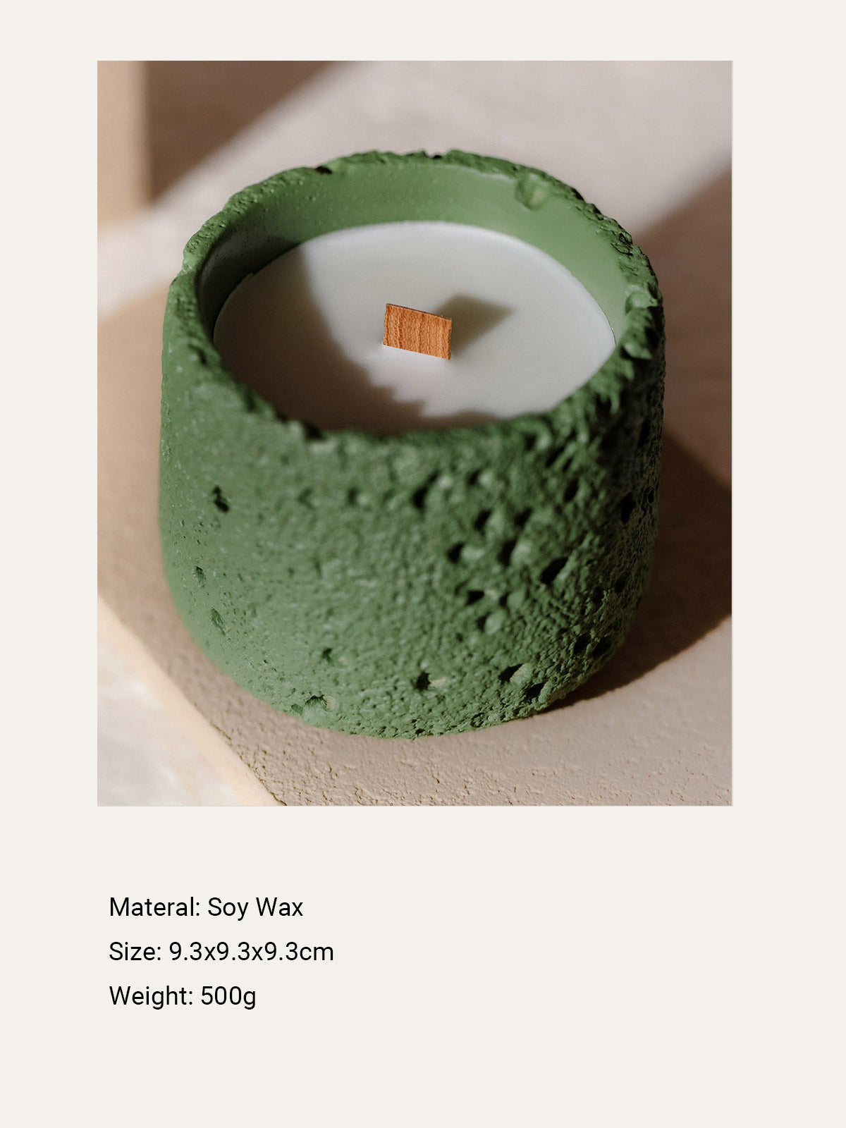 Moonlit Moments Wood Wick Soy Candle – Lavender & Gardenia Scents