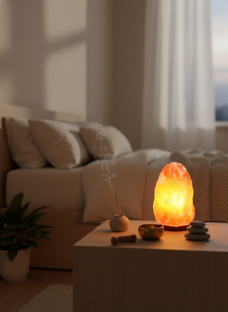 Himalayan Salt Lamp – Natural Shape, USB Powered - Small