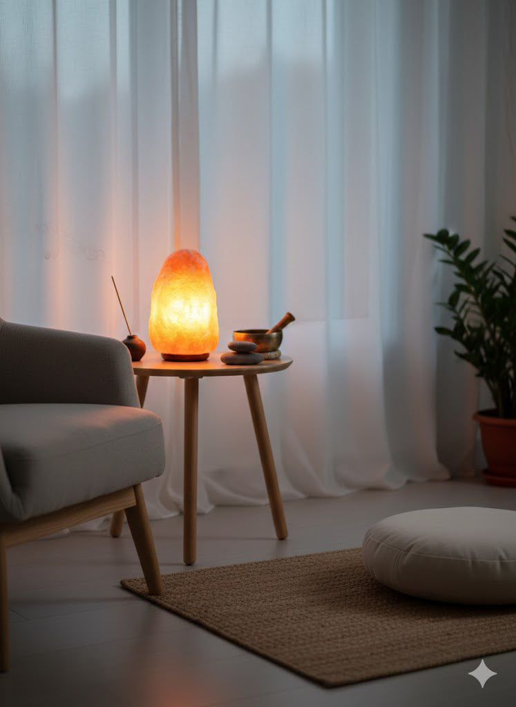 Himalayan Salt Lamp – Natural Shape, USB Powered - Small