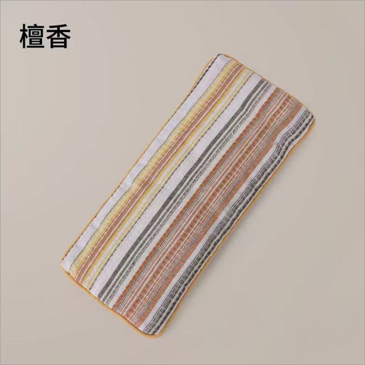 Herbal Weighted Eye Pillow – Relax with Lavender, Rose, or Chrysanthemum