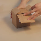 26-second unboxing video of coconut shell aromatherapy soy wax candle – opening cardboard box, unwrapping packaging, displaying 100% natural coconut shell jar, lighting with match, and showcasing warm flame glow (paired with calming instrumental music)